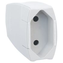 Plugue Femea Desmont Br 2P 250V 10A Axial 615834 - Pial Legrand