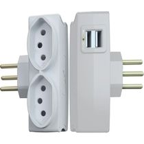 Tomada Carreg Usb Emb Br DN1648 - Daneva Legrand