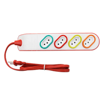 Extensao Eletrica Regua 10A Fem 4Tom 2P+T 1,3M DN1841 - Daneva Legrand