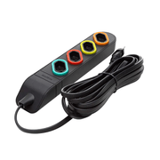 Extensao Eletrica Regua 10A Fem 4Tom 2P+T 3M DN1846 - Daneva Legrand