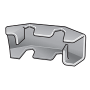 Clips Uniao Faslock S 6 Um Eletrocalha CM558344 - Cemar Legrand