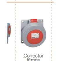 Tomada Emb Fm 3P+T 63A 500V Ip66/67 555592 - Cemar Legrand