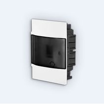 Quadro Distribuição Plástico Branco Embutir 4 Disjuntor Sem Barramento Pt Practibox S 134014 Cemar Legrand