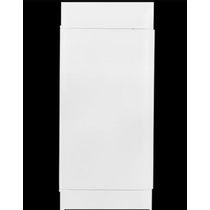 Quadro Distribuição Plástico Branco Sobrepor 48 Disjuntor Sem Barramento Practibox S 135104 Cemar Legrand