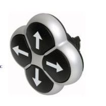 Botao Touch Quad Pt 22,5Mm M22DI4SX7 Eaton