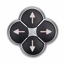 Botao Quad Pt Imp Gra Seta Dir M22D4SX7 Eaton