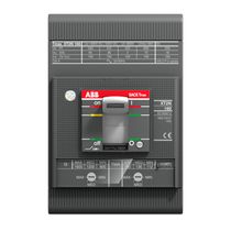 Disjuntor Caixa Moldada Tripolar Térmico/Magnético Ajustável 415VCA/500VCC 80A 70KA Tmax 1Sda067601R1Br Abb
