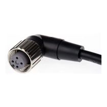 Conector Sensor Femea 90Gr 4P M12 5M Metaltex