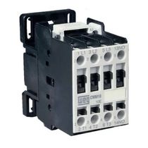 Contator Potência Tripolar 18A 380VCA 1NA+1NF Cwm Cwm181130V41 Weg