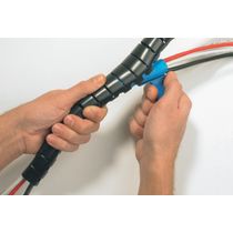 Tubo Espiral Fios/Cabos Pe Br 1" Blist 2M HWPP25 - Hellermann