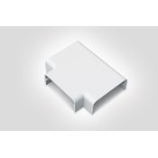 Uniao T Plana 18X21Mm Canaleta AT1825 - Hellermann