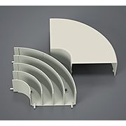 Curva Canaleta Vert Abs Br 100X150X150Mm FDCP - Hellermann