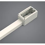 Caixa Mont Parede Mod Din PD1M - Hellermann