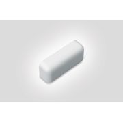 Tampa Canaleta Plana Lisa Abs Br 10Mm 20Mm 90G AF2015 - Hellermann