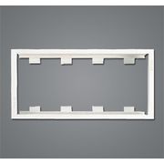 Moldura 4 Mod Br Canaleta FPPBSB - Hellermann