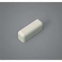 Tampa Canaleta Plana Lisa Abs Br 30Mm 40Mm FC4031 - Hellermann