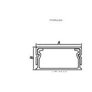 Canaleta X Pvc Br C/Tp 20X 10X C/ Ades HTA2010 - Hellermann