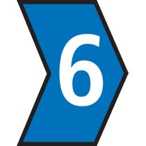 Anilha Pvc Az 25-70Mm2 (6) Mhg MHG816 - Hellermann