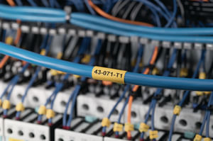 Tubo Termocont Poli Am 9,50Mm 18M TLFX95YE31 - Hellermann - Dimensional