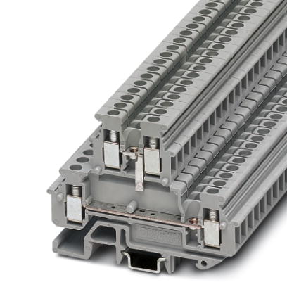 Conector Pass Pa Cz Din 35Mm 500V 24A 0,2-4Mm2 MBKKB2,5BE Phoenix ...