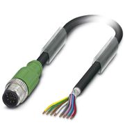 Conector Sensor M Reto 8P M12 3M SAC8PM12MS3,0PURSH Phoenix Contact