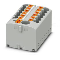 Conector Passagem Pa Cz 450V 24A 0,5-10Mm2 Push In PTFIX612X2,5GY Phoenix Contact