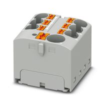 Conector Passagem Pa Cz 450V 41A 0,5-10Mm2 Push In PTFIX106X4GY Phoenix Contact