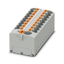 Conector Passagem Pa Cz 450V 32A 0,5-10Mm2 Push In PTFIX1018X4GY Phoenix Contact