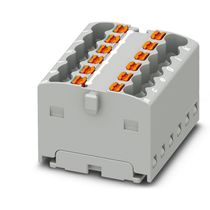 Conector Passagem Pa Cz 450V 17,5A 0,14-2,5Mm2 Push In PTFIX12X1,5GY Phoenix Contact