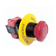 Botão Cogumelo 36Mm Vermelho 30Mm 2Nf EP33603+E102 Ace Schmersal