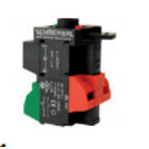 Botão Comando Iluminado Redondo Verde 30MM 24VCC 1NA+1NF 12834015 Rafix Evolution Ace Schmersal