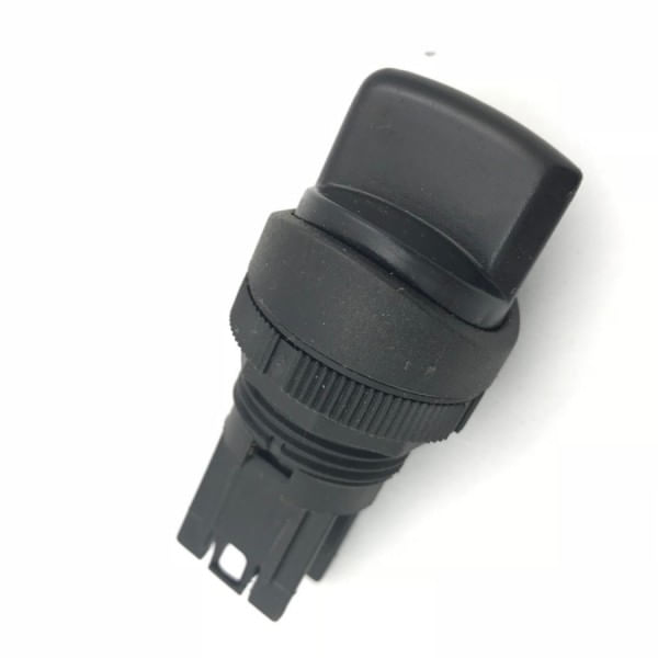 Comutador Knob Curto 2 Posições Preto 22Mm 45G 2Na CLA245R01+
