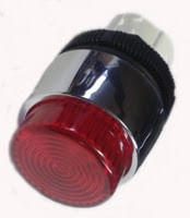 Sinaleiro Redondo Metal Vermelho 22Mm VSZ22213+L001 | Dimensional