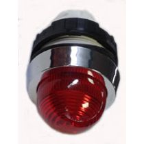 Frontal Sinaleiro Redondo Metal Vermelho 30Mm VSZ31313 Ace Schmersal