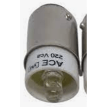 Lâmpada Sinalizador Led Branco Ba15D 220Vca/Cc S1LS10220VCACCBA15D Ace Schmersal