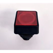 Botão Iluminado Quadrado Vermelho 22Mm QP213 Ace Schmersal
