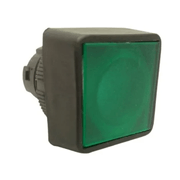 Frontal Botão Iluminado Quadrado Verde F22Mm Retangular Mola 13009315 Ace Schmersal