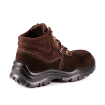 Botina Nobuck Cadarço Biqueira Plástico Café 40 4041Hxpn4400Lg Fujiwara