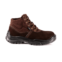Botina Nobuck Cadarço Biqueira Plástico Café 40 4041Hxpn4400Lg Fujiwara