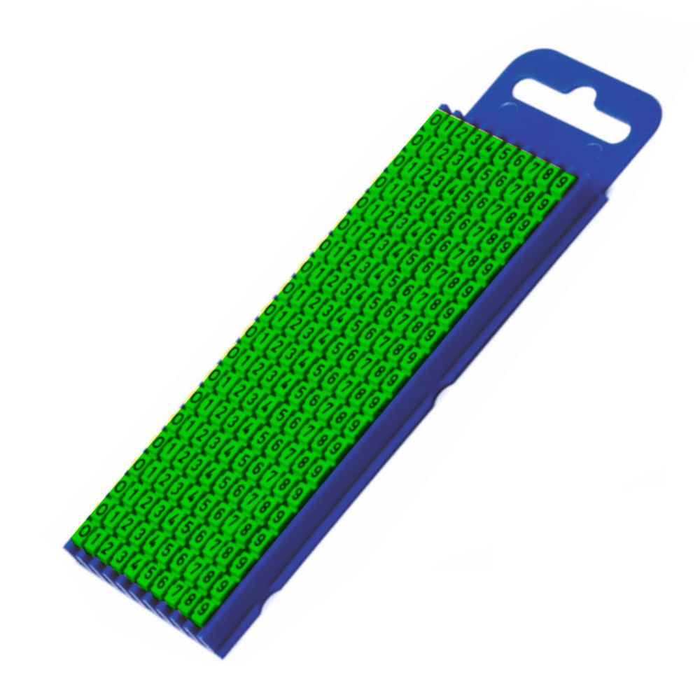 Identificador Pa Branco 5Mm Nr 101-150 Com 50 DEKAFIX5FW