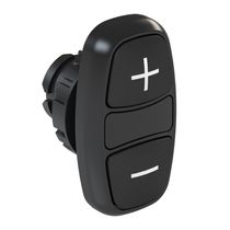 Frontal Botão 22Mm Pulso/Soco Gravação +/- Duplo Preto CSW2BDF55PNWH WEG