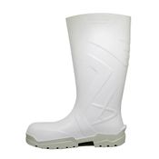 Bota Prof Poliuretano Branca Cano Longo Com Forro Bico De Composite 42 91Bpul100 - BRACOL