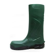Bota Prof Poliuretano Verde Cano Longo Com Forro Sem Bico 38 91Bpul600 - BRACOL