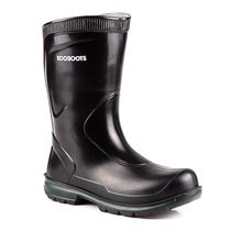 Bota Prof Poliuretano Preta Cano Curto Sem Bico 35 91Lpuc600 - BRACOL