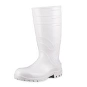 Bota Prof PVC Branca Cano Longo Sem Forro Sem Bico 85BPL600SF Tamanho 41 CA 37455 Bracol