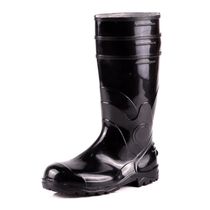 Bota Profissional PVC C/Cl Preta Com Forro Bico De Aço Pa 85BPL200PA 80000158 Tamanho 38 CA 37750 Bracol