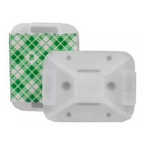 Fixador Auto Adesivo Base Natural 25 X 32 Mm Lkcs 12215019 Hellermann