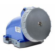 Tomada Industrial Não Metálica Sobrepor Fêmea Bipolar + Terra 16A 250V Azul S3006W Steck