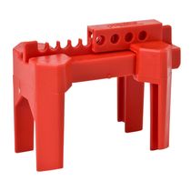 Bloqueio Válvula Esfera Ajustável Polipropileno 1/2 A 1.1/2" Vermelho Pequeno BS07A Brady