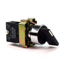 Chave Comutador Seletor 2 Posições 5A 380V M20SHR3B1A Metaltex